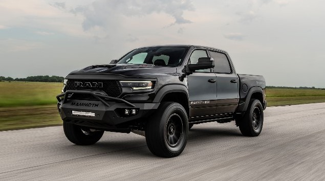 2023 Ram TRX Hennessey Mammoth with 1,000 HP Appears Frightening