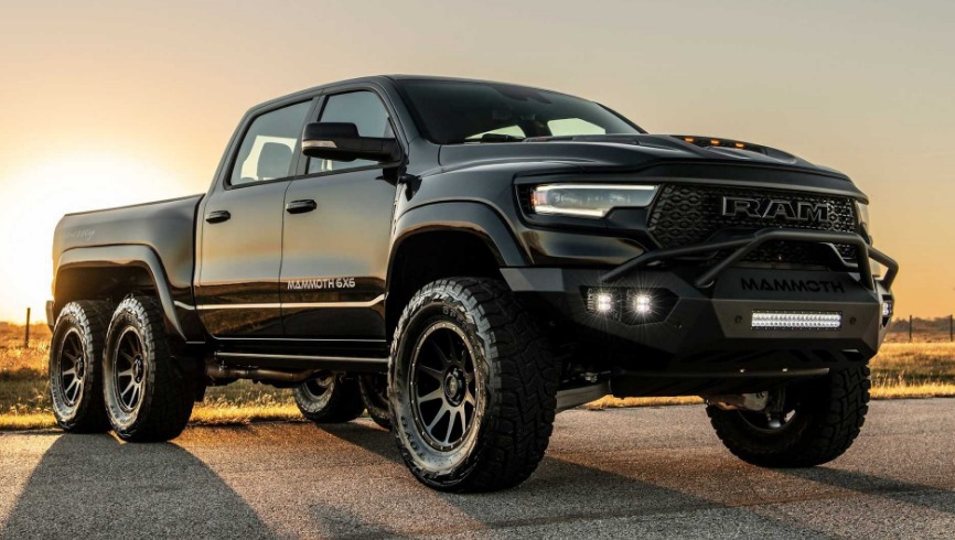 2023 Ram TRX Hennessey Mammoth with 1,000 HP Appears Frightening
